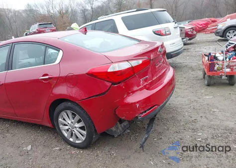 2014 Kia Forte Ex z USA, uszkodzony, nr VIN KNAFX4A80E5113908